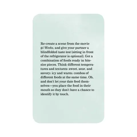 52 Cheap Dates at Home Cards