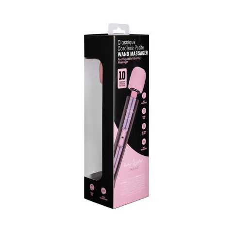 Baby Phat x Le Wand Classique Cordless Petite Rechargeable Vibrating Massager Deep in Purple