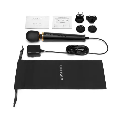 Le Wand Powerful Petite Plug-In in Black