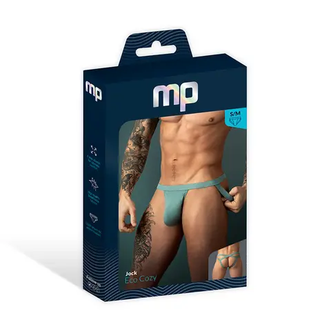 Male Power Eco Cozy Jock Green S/M