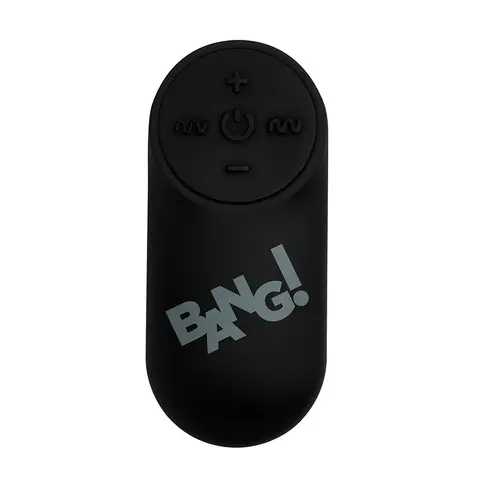 BANG! Vibrating Bullet with Remote Control in Purple
