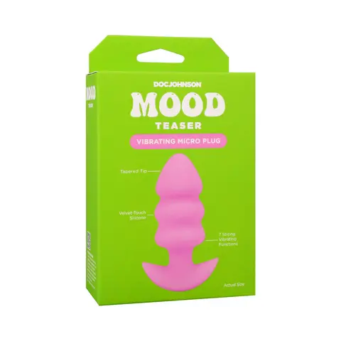 Mood Teaser Vibrating Micro Plug in Pink