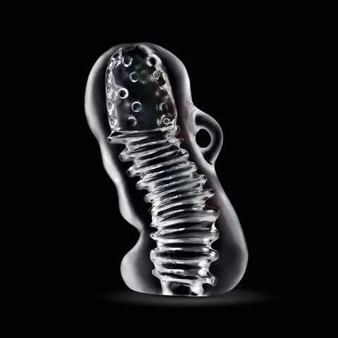 RIZE! Squeezy Ergonomic Stroker Clear