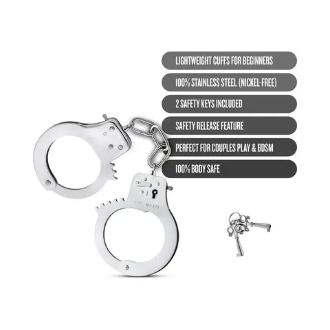 Temptasia Beginner Cuffs in Silver