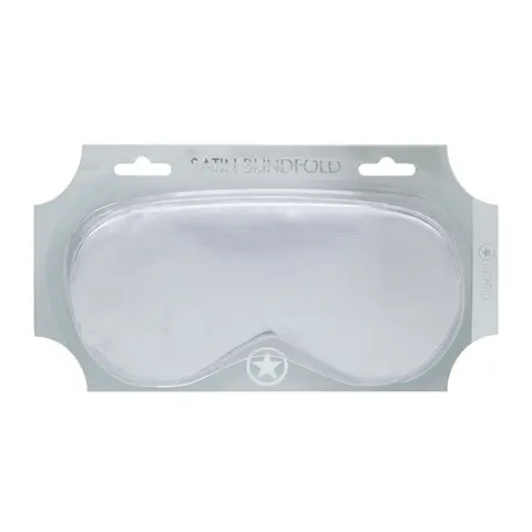 Ouch! Satin Mask in Silver