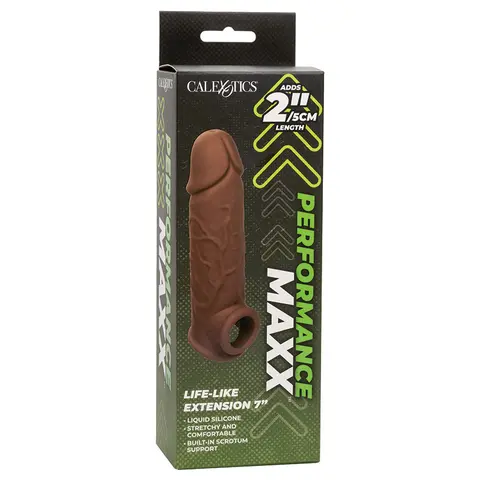 Performance Maxx Life Like Extension 7 in. in Brown