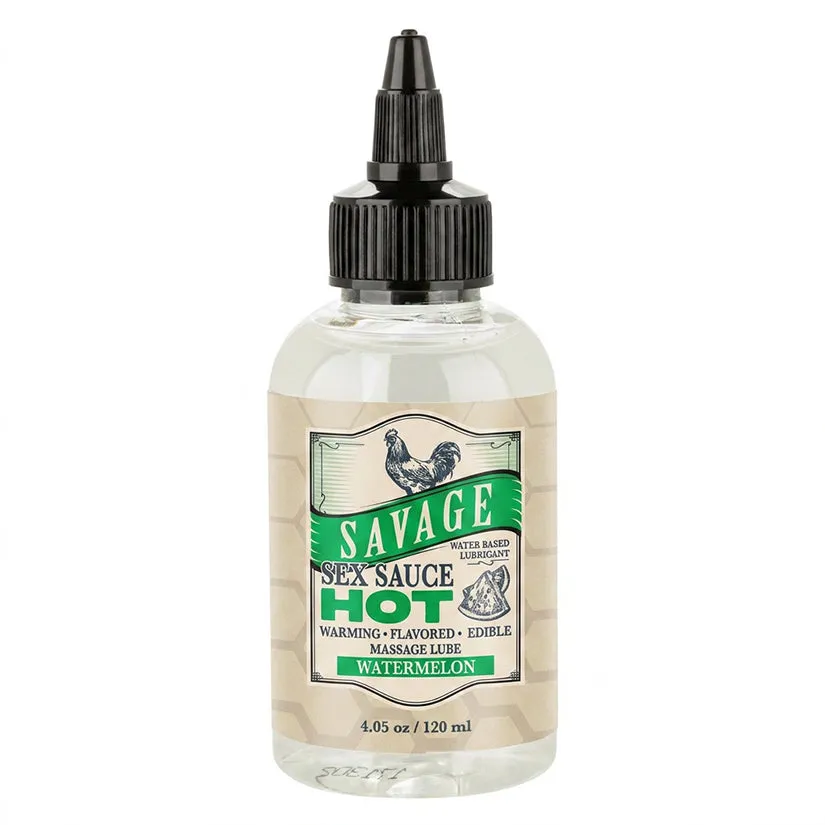 Savage Sex Sauce Hot Watermelon 4.05 oz.