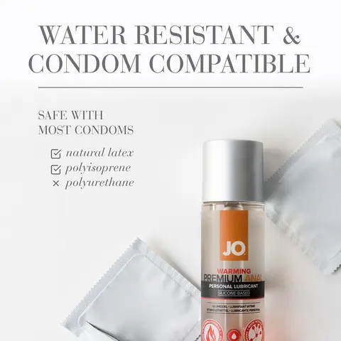 JO Premium Anal Warming Silicone-Based Lubricant 2 oz.
