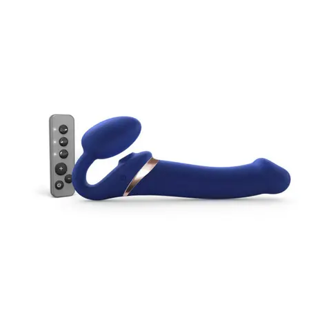 Strap-On-Me Multi Orgasm Bendable Strapless Strap-On Night Blue Large