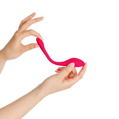Flexible wearable vibrator with remote