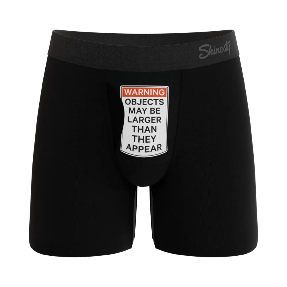 Shinesty The Rear View Size Warning Ball Hammock Pouch Underwear L