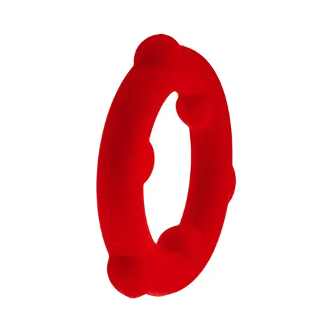 Oxballs Spinner Single Silicone Ring in Red