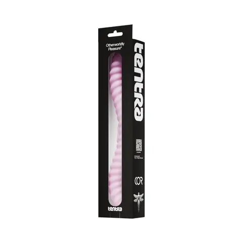 Tentra Cor Unicorn Horn Double-Ended Vibrating Dildo Pink