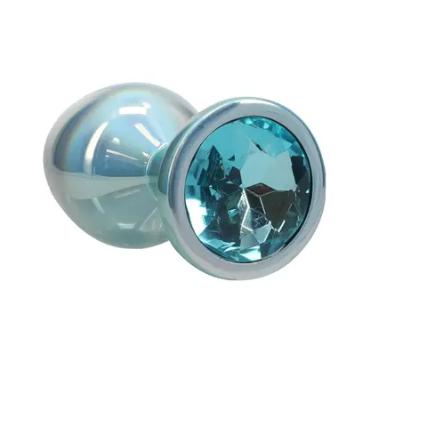 Ouch! International Paris Collection Metal Anal Plug Set in Blue