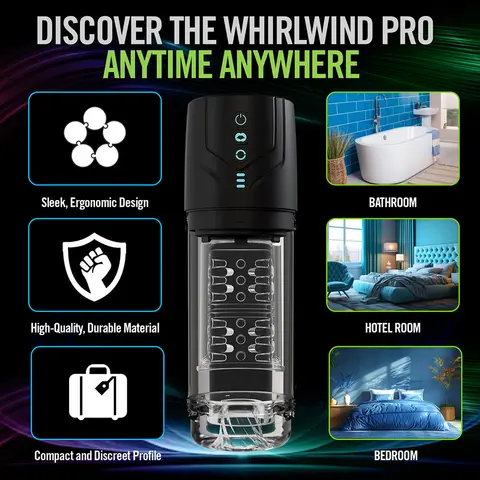 M for Men Whirlwind Pro Black