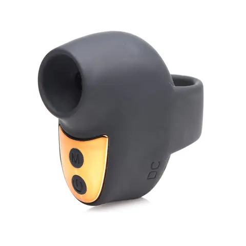 Shegasm Mini 12X Mini Silicone Clit Stimulator in Black