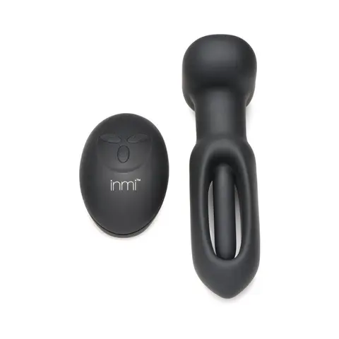 Flickers Bum Flick Flicking & Vibrating Silicone Butt Plug with Remote