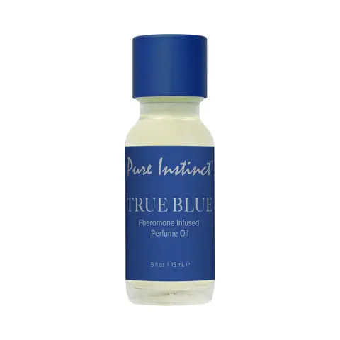 Pure Instinct Pheromone Perfume Oil With Dropper True Blue 15 ml 0.5 fl. oz.