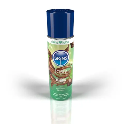 Skins Mint Chocolate Water-Based Lubricant 4.4 oz.