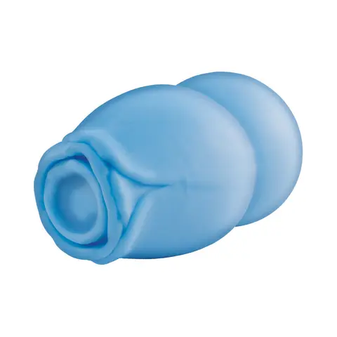 Delite Heated Rose Masturbator in Blue