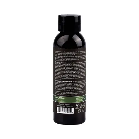 Earthly Body Hemp Seed Massage Oil 3-Piece Gift Set 2 oz.