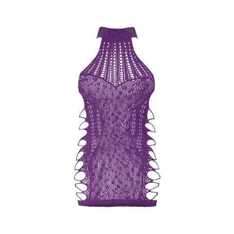 Magic Silk Seamless Dress Violet O/S