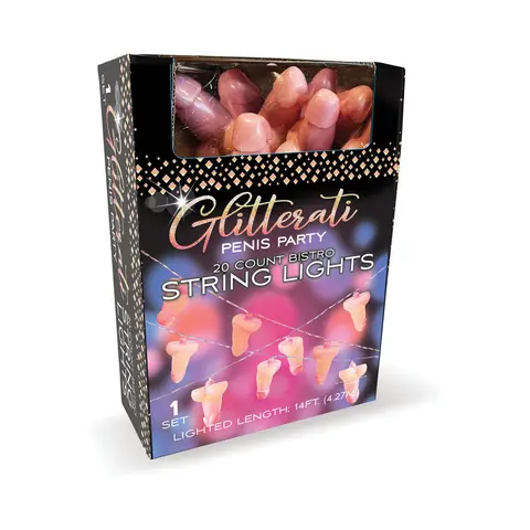 Glitterati Penis Party String Lights 14 '
