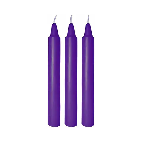 Me You Us Drip Candles 3 Pack in Purple