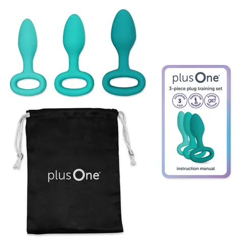 plusOne® 3-piece plug training set