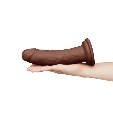 Together Tones 8.5 in. Realistic Dildo in Dark