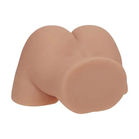 Xkin Bodyforms Lux Arden Dual Entry Vibrating Masturbator Tan