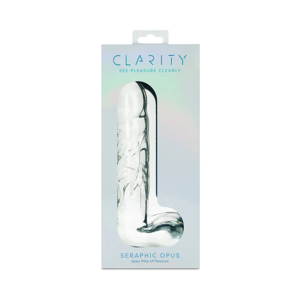 Clarity Seraphic Opus Glass Dildo