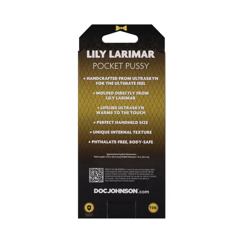Signature Strokers Lily Larimar ULTRASKYN Pocket Pussy Vanilla