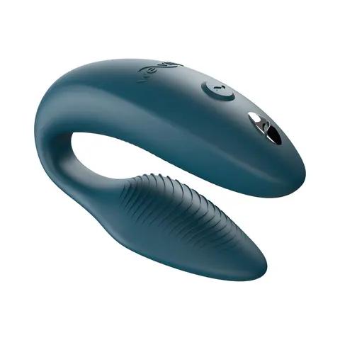 We-Vibe Sync 2 Rechargeable Remote Control Couples Vibrator Green Velvet