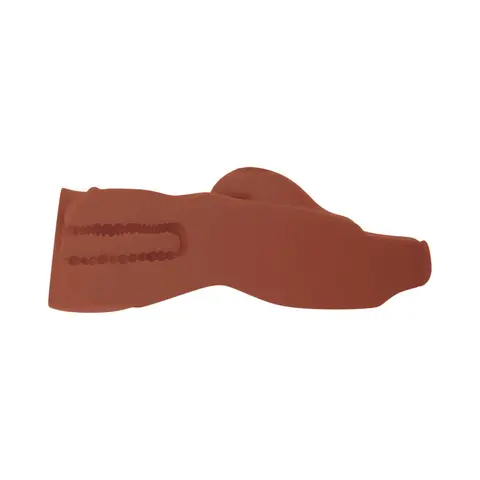 PDX Plus Perfect 10 Torso Dual Entry Masturbator in Brown