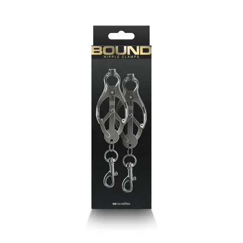 Bound Nipple Clamps C3 Gunmetal