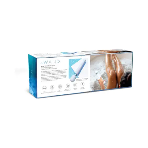 Le Wand Dive Submersible Rechargeable Vibrating Massager Seashell