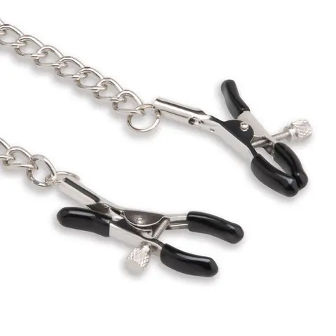 Lux Fetish Collar & Nipple Clamps