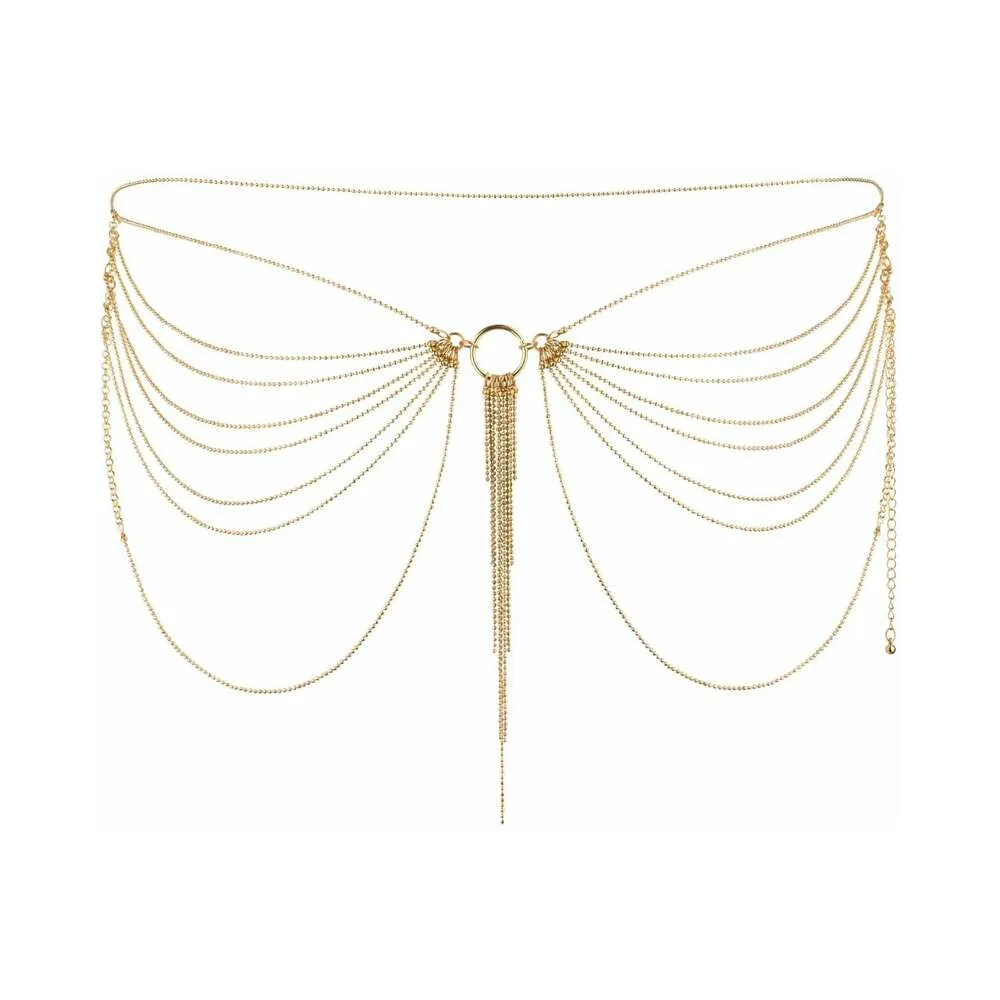 Bijoux Indiscrets Magnifique Chain Waist Jewelry Gold