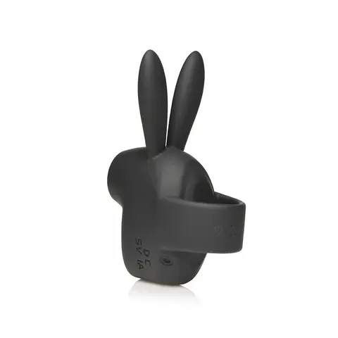 Shegasm Sucky Bunny Clit Stimulator in Black