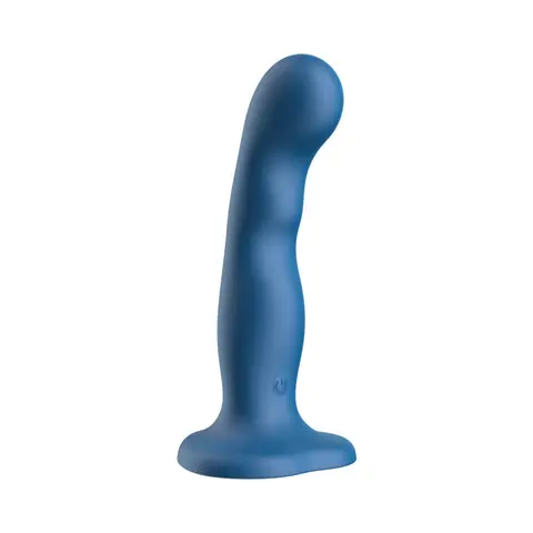 Luv Inc Ws38: Wavy Strap On Luv Vibe Blue