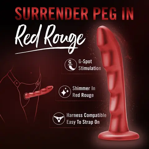Temptasia Jealousy Peg Red Rouge