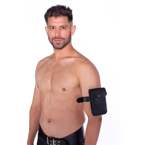 Prowler RED Leather Large Belt Pouch