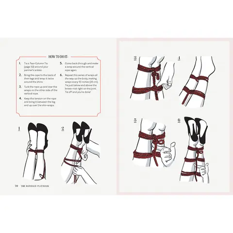 The Bondage Playbook: 31 Must-Know Knots and Ties for Bondage Beginners