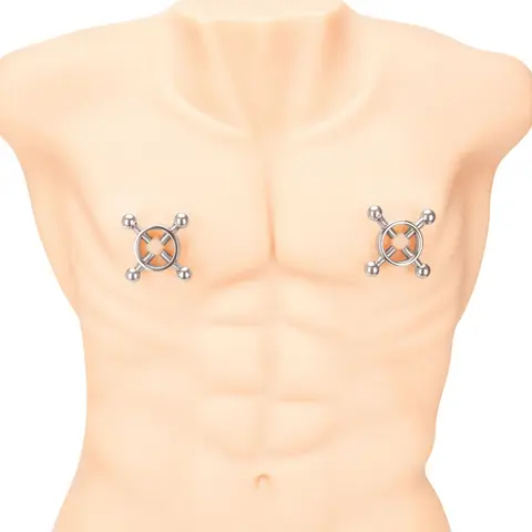 Prowler RED 4 Way Screw Nipple Clamp Set