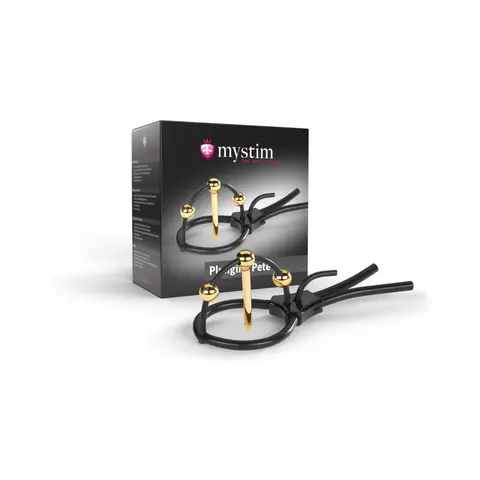 Mystim Plunging Pete Corona Glans Strap with Urethral Sound