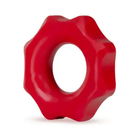 Stay Hard Nutz Cockring 2-Pack in Red