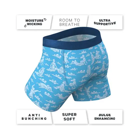 Shinesty The Reverse Cloud Girl Cloud Ball Hammock Pouch Underwear with Fly XL