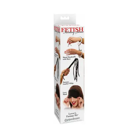 Fetish Fantasy Series 3-Piece Lover's Fantasy Series Kit Black