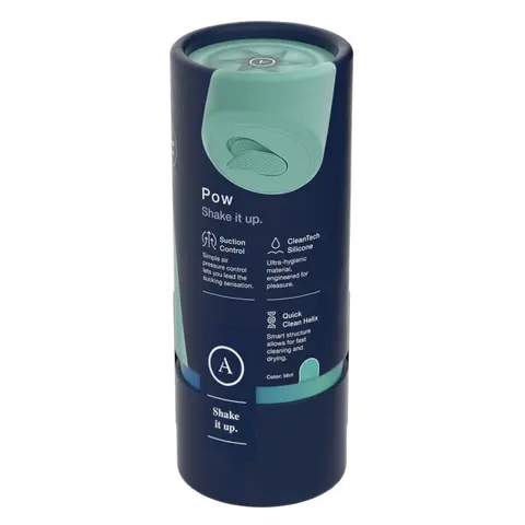 Arcwave Pow Silicone Stroker with Suction Control in Mint